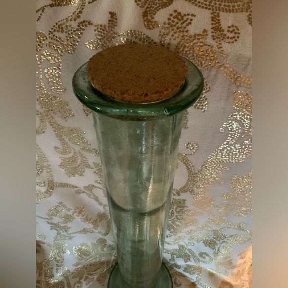 VINTAGE CYLINDER SHAPED JAR - Picture 2 of 6